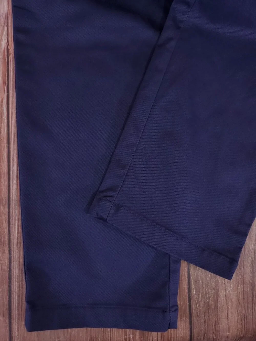 NWT Perk Clothing Feel Good Chino Mens 34x32 (31.5 Inseam) Slim Fit Stretch Navy
